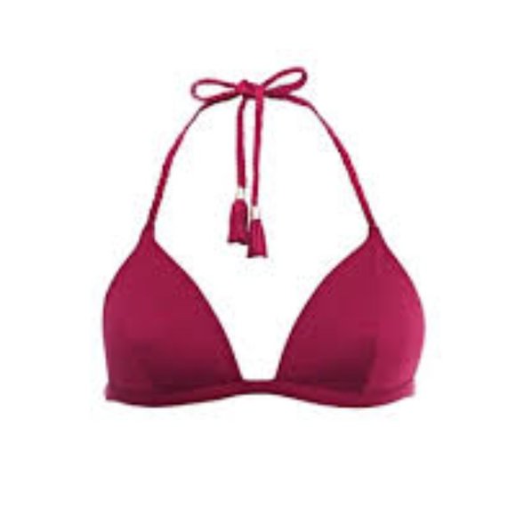 HOST PICK: Brand New Paolita YOKO PADDED TRIANGLE BIKINI IN BORDEAUX - Picture 8 of 11